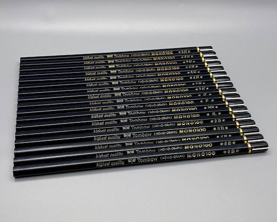 Tombow Wooden Pencils Mono 100 Highest Quality 12pcs 4901991000092 Nibs 7h