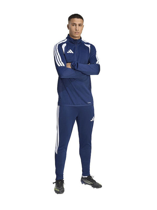 Training Glossy Sweatpants Navy Blue