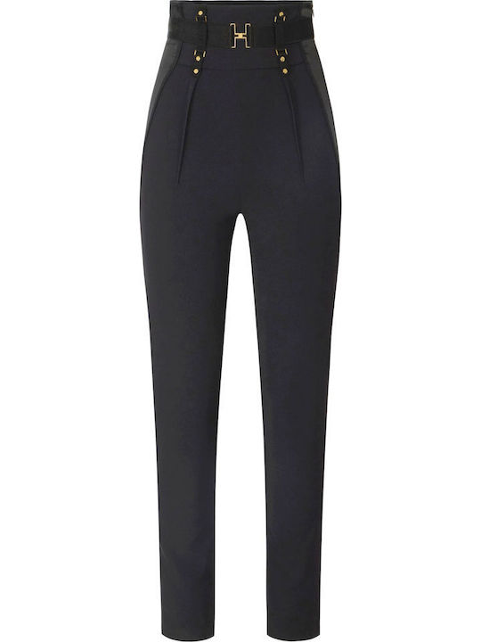 Women's Fabric Trousers Black