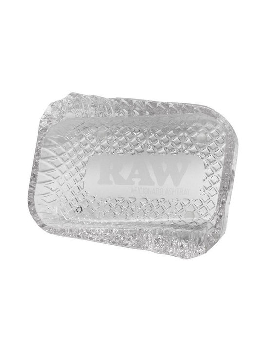 Raw Aficionando Ashtray Γυαλινο Τασάκι Raw 16x11cm