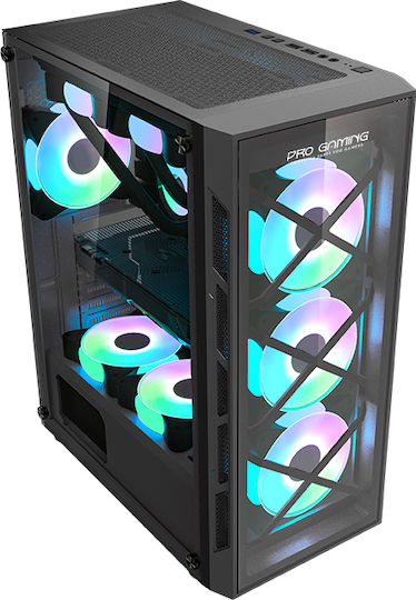 ProGaming Triple X Ice Gaming Desktop PC (i5-14600KF/32GB DDR4/1TB SSD/GeForce RTX 5060/W11 Home)