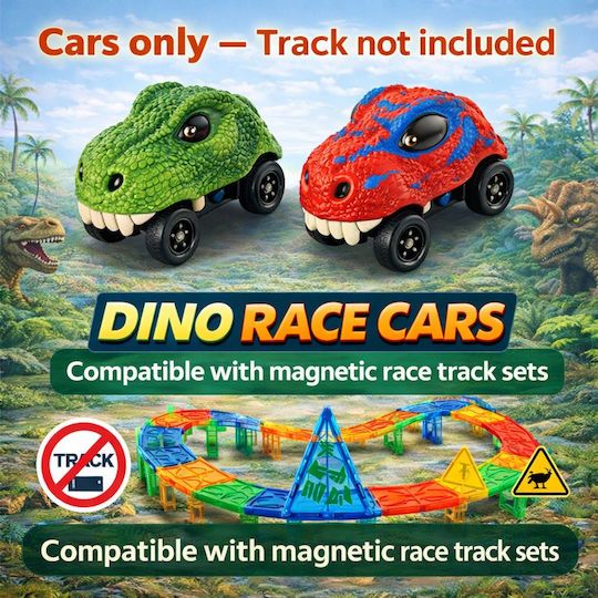 Wonder Toys Magnetic Construction Toy Race