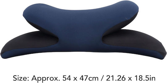 SPV Orthopädisches Kissen mit Memory-Schaum in Blauer Farbe SPV-384-SJASI