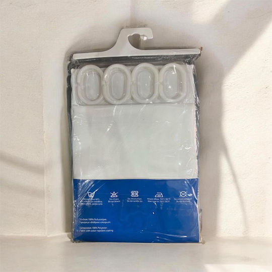 Import Hellas Rigone Cortină De Duș Țesătură 180x200cm Bej