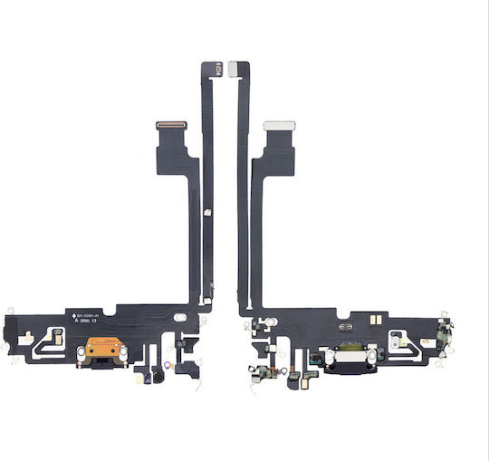 Handy Ersatzkabel Ladeanschluss Flexkabel iPhone 12 Pro Max Aftermarket Plus Graphit