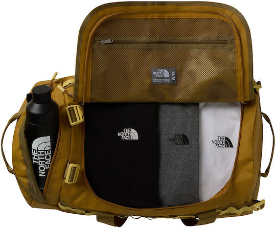 The North Face Base Camp Duffel Σακ Βουαγιάζ 71lt Κίτρινο Υφασμάτινο M35.5εκ.