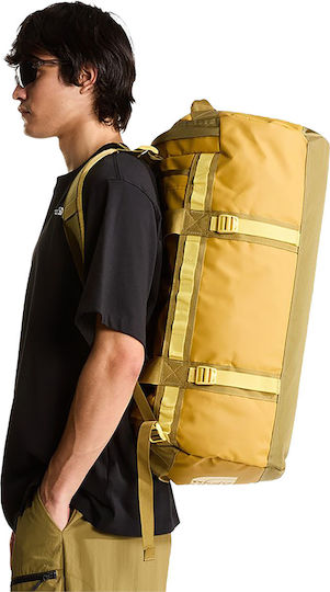The North Face Base Camp Duffel Σακ Βουαγιάζ 71lt Κίτρινο Υφασμάτινο M35.5εκ.