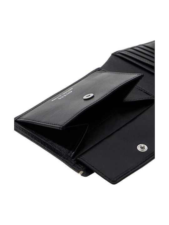 Billfold Δερμάτινο Ανδρικό Πορτοφόλι Μαύρο
