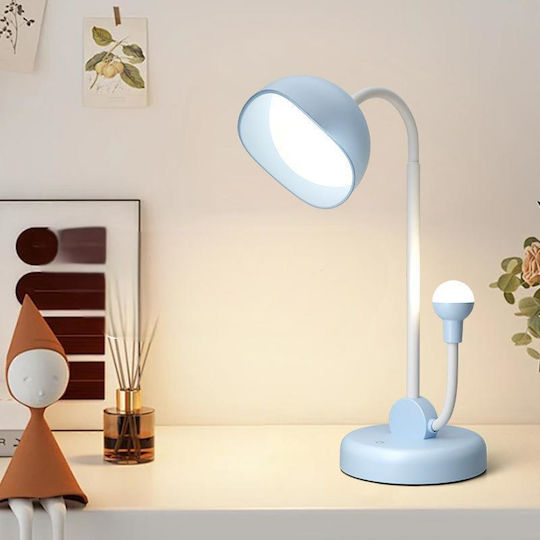 LED Blue Nursery Night Light Power