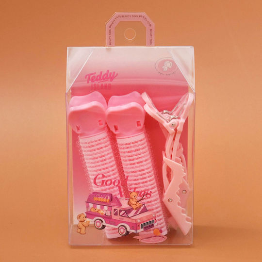 Teddy Island Series Inflatable Hair Headbands Set 4 Pieces