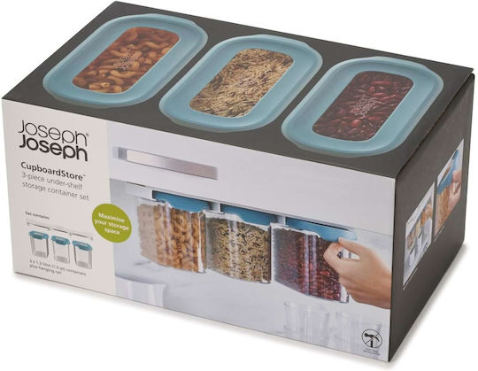 Joseph Joseph Set 3 Bucăți Vaze Utilizare Generală cu Capac și Suport 1300ml Joseph Joseph Set 3 Bucăți Vaze Utilizare Generală cu Capac și Suport 1300ml