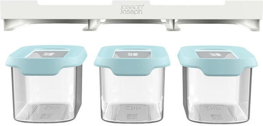 Joseph Joseph Set of 3 General Use Vases with Lid and Stand 1300ml 3 Pieces