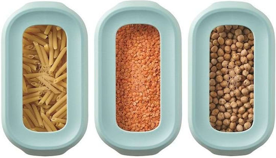 Joseph Joseph Set of 3 General Use Vases with Lid and Stand 1300ml 3 Pieces