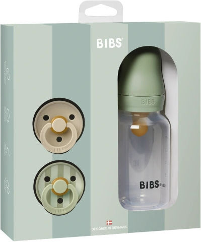 Bibs Plastic Bib Sprinkle Sage for 0 m+