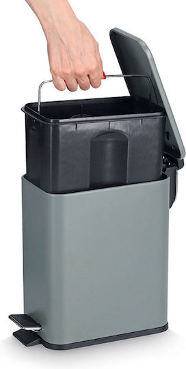Metallisches Badezimmer Behälter Soft Close 5lt Rosa