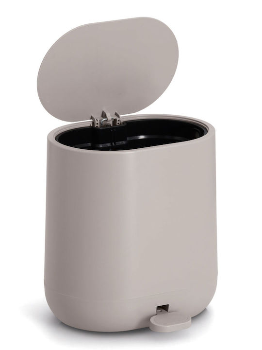 Coș De Baie Din Plastic Soft Close 6l Bej