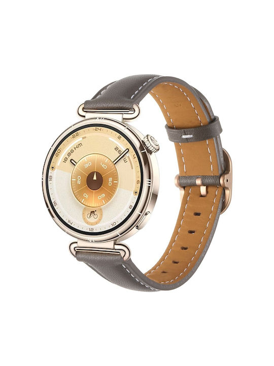 Leather Gray Strap (Huawei Watch GT 6 41mm)