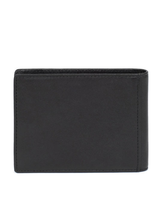 Δερμάτινο Ανδρικό Πορτοφόλι με RFID Μαύρο