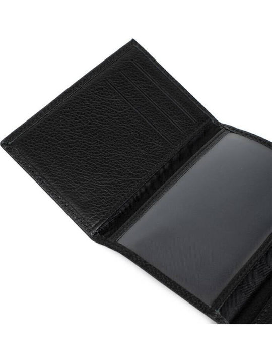 Δερμάτινο Ανδρικό Πορτοφόλι με RFID Μπλε