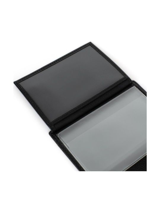 Leder Herrenbrieftasche mit RFID Schwarz