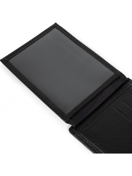 Δερμάτινο Ανδρικό Πορτοφόλι με RFID Μαύρο