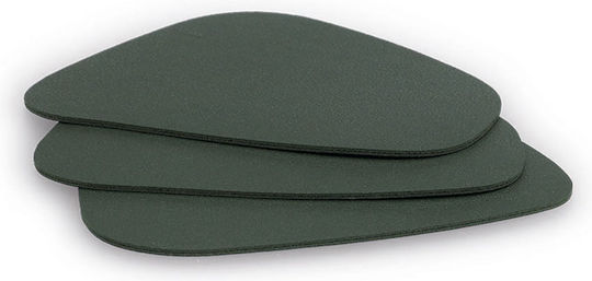 Suporturi Pentru Pahare din Piele Ecologică Negre 10x12cm 4 Bucăți