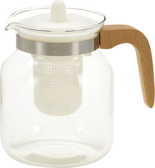 Чайник с Филтър Стъклен Прозрачен 1500ml