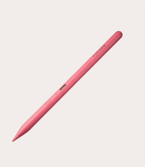 Tucano Pencil 3 Дигитална Докосвачна Писалка с Отхвърляне на Дланта за iPad в Розов Цвят
