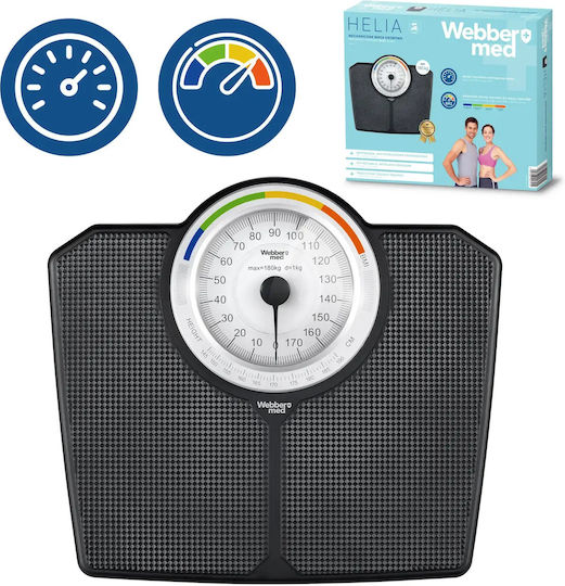 Webber Naturals Cântar Analogic Negru