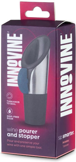 Innovine 12004 Στόμιο Ροής & Πώμα Κρασιού 2--1 Διακόπτη Σφράγισης