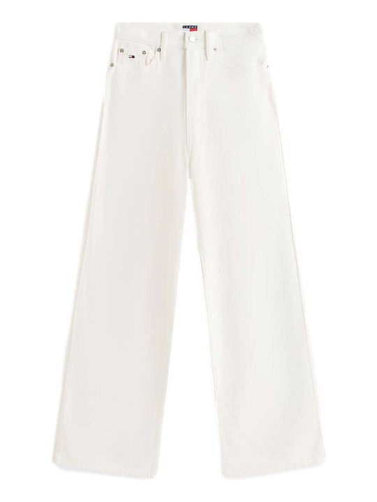 Claire Hr Women's Jean Pants White