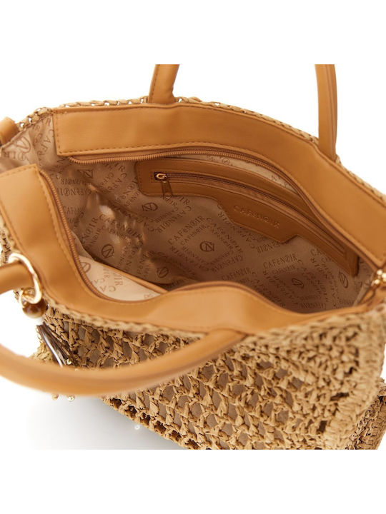 Straw Women's Shoulder Bag Beige