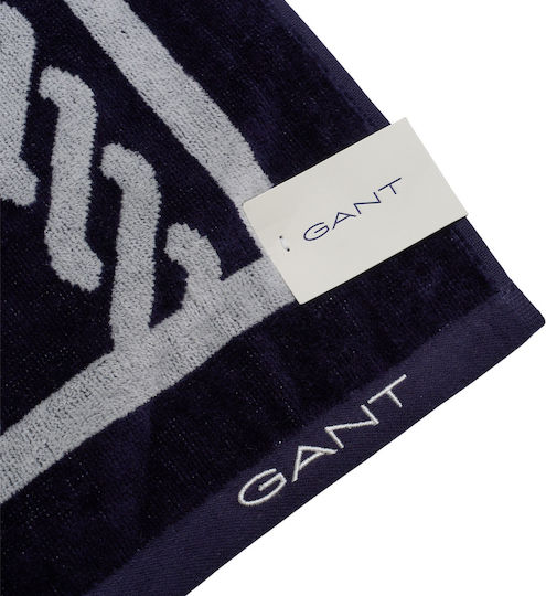 Gant Πετσέτα Θαλάσσης Βαμβακερή Μπλε