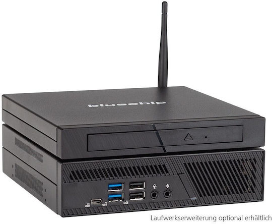 Bluechip BUSINESSline S3137 Mini PC (Core i3-14100/8GB DDR5/500GB SSD/W11 Pro)