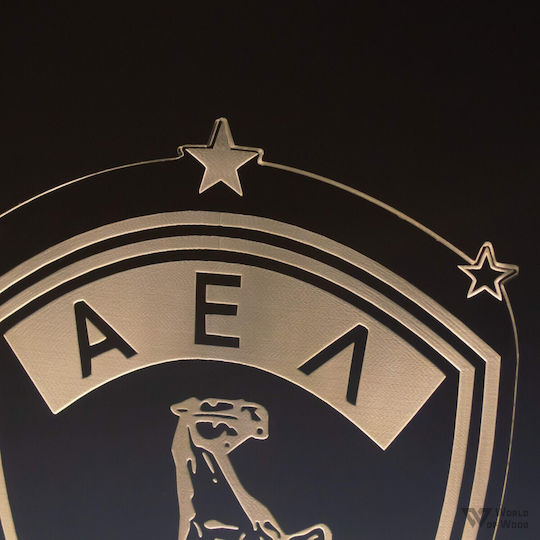 World of Wood Διακοσμητικό Φωτιστικό Αελ Λάρισας LED 21x14εκ.