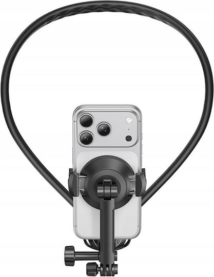 Usams Neck Mount Phones Joygo Joy02 Neck Mount Magnetic Mount Black Joy0201