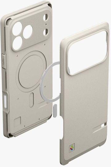 Spigen Classic Ls Mag Fit Rückseite Kunststoff / Silikon Graue (iPhone 17 Pro)