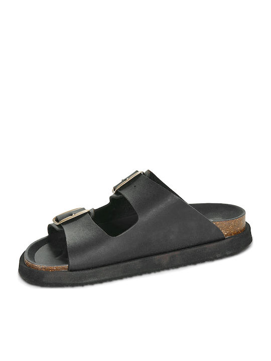 Vibe Women's Flat Sandals Black