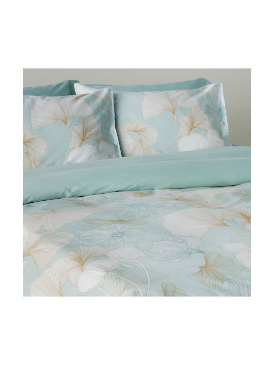 Kentia Gigi 16 Set Pillowcases with Envelope Cover Ciel-Beige 50x70cm