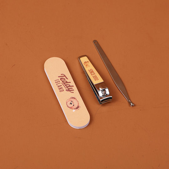 Manicure Set 3 Pieces Teddy Island Series
