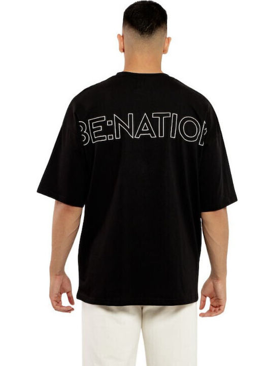 Be:Nation T-Shirt Schwarz