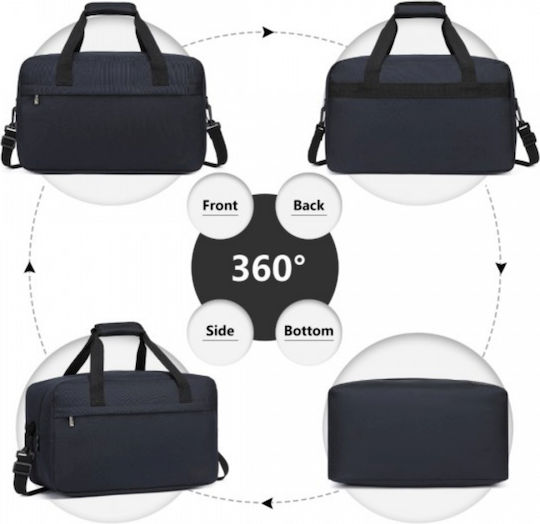 Miss Lulu Sack Reise Blau Stoff