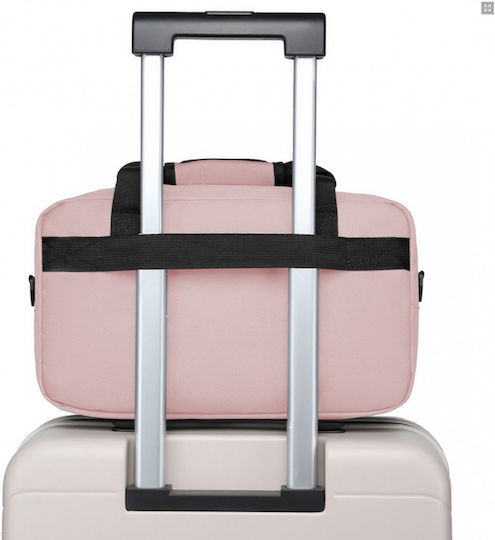 Miss Lulu Sac De Voiaj Roz Textil