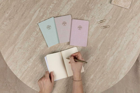 Clairefontaine Σημειωματάριο 48 Φύλλων με Στυλοθήκη PASTEL BEIGE