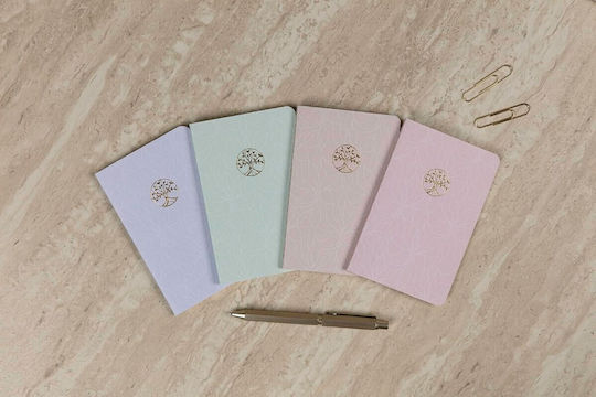 Clairefontaine Notebook 48 Sheets with Pen Case Pastel Blue