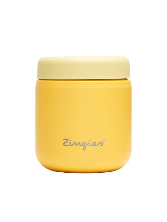 Zingies Gaia Food Container Inox Thermo Light Blue 470ml