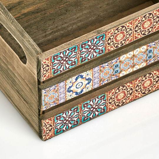 Cutie Decorativă Din Lemn 24x16x13.5cm