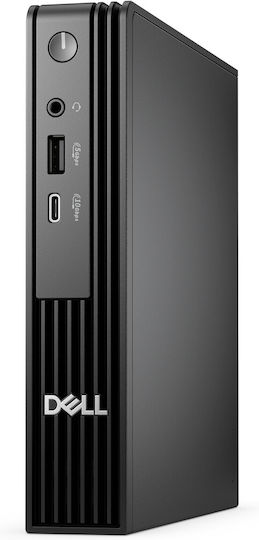 Dell Pro Micro QCM1255 Мини компютър (Ryzen 5 Pro 8500GE/16GB DDR5/512GB SSD/Windows 11 Pro)