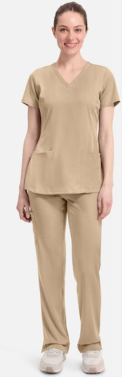 Healing Hands Healing Hands Damen Medizinische Bluse Khaki