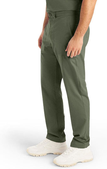 Landau Male Medical Pants Green